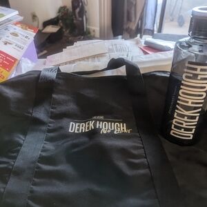 Derek Hough  No Limit Las Vegas Residency -duffle bag tote and Waterbottle